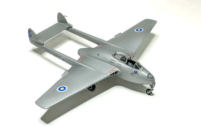 de Havilland Vampire in 1/72