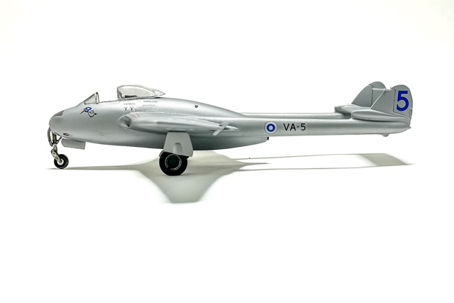 de Havilland Vampire in 1/72
