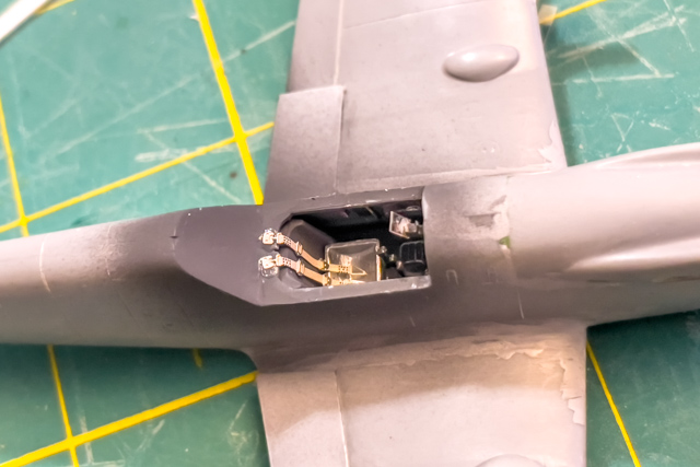 Buchón cockpit in 1/72