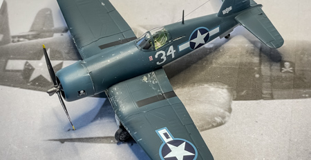 F4U Corsair in 1/72nd scale